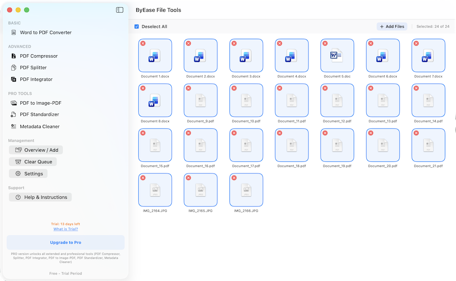 ByEase File Tools — превʼю